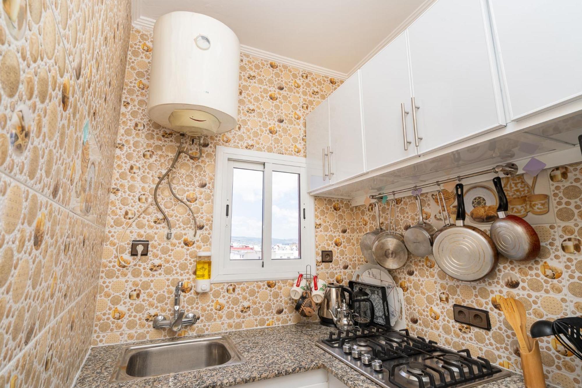 Appartement Ensolleille Au Coeur De Tanger Luaran gambar
